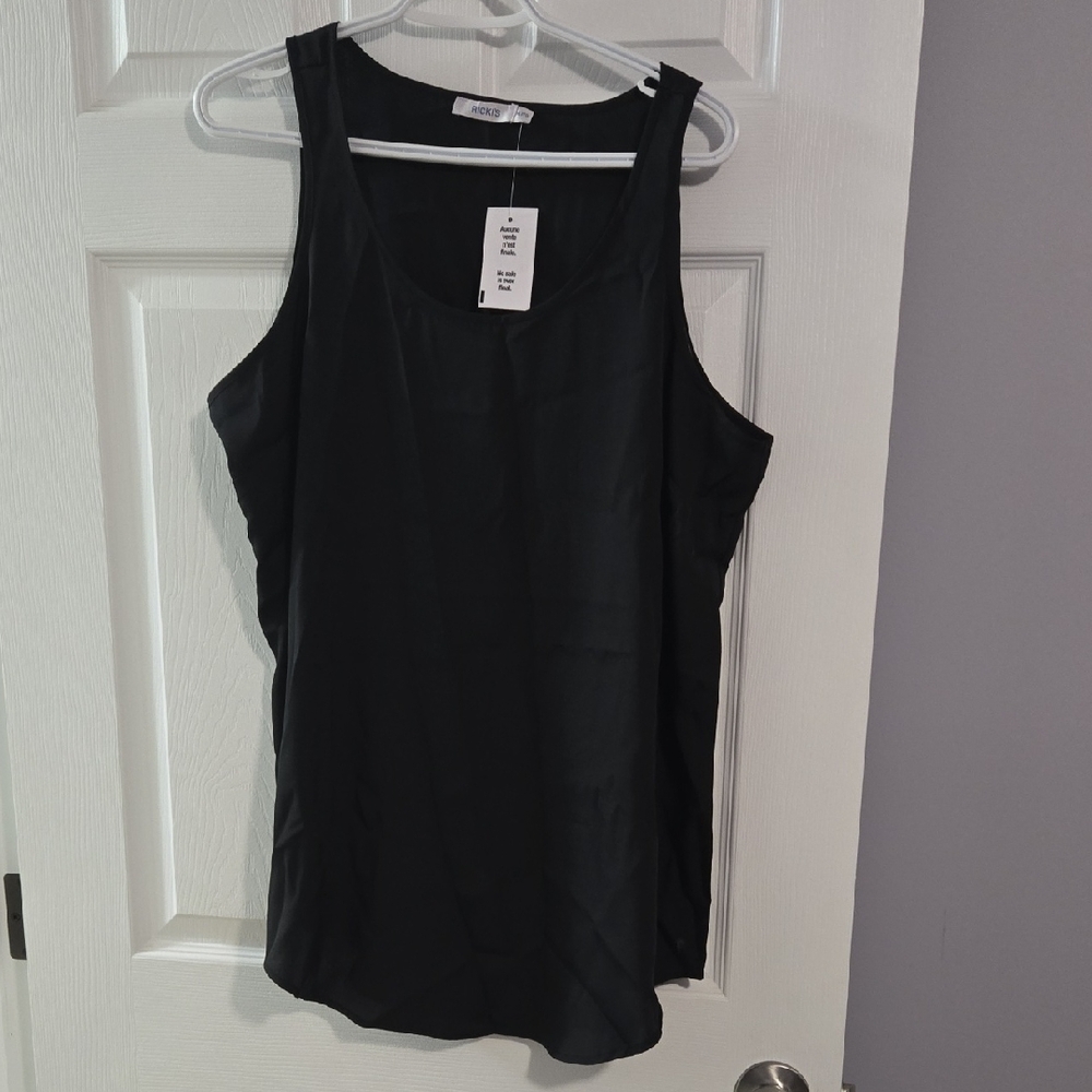Ricki's Elegant Black Sleeveless Top